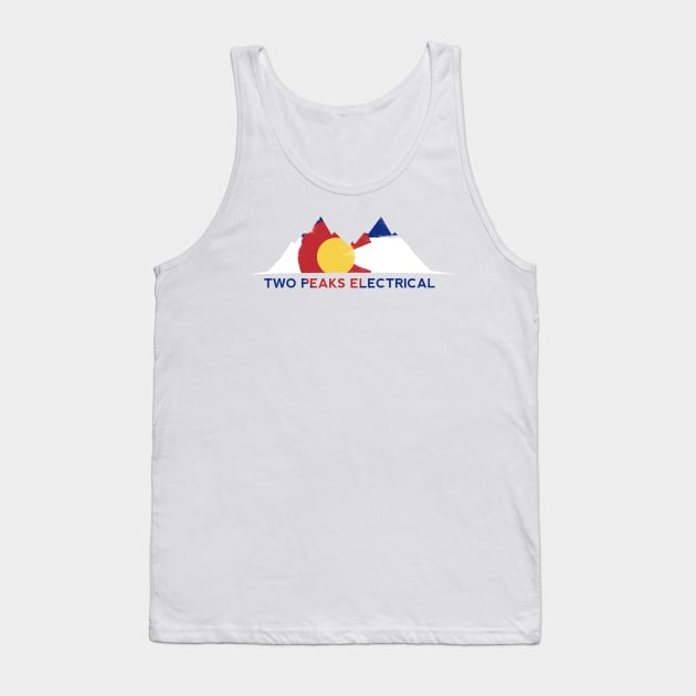 Two Peaks Tank Top by 5ivecanons